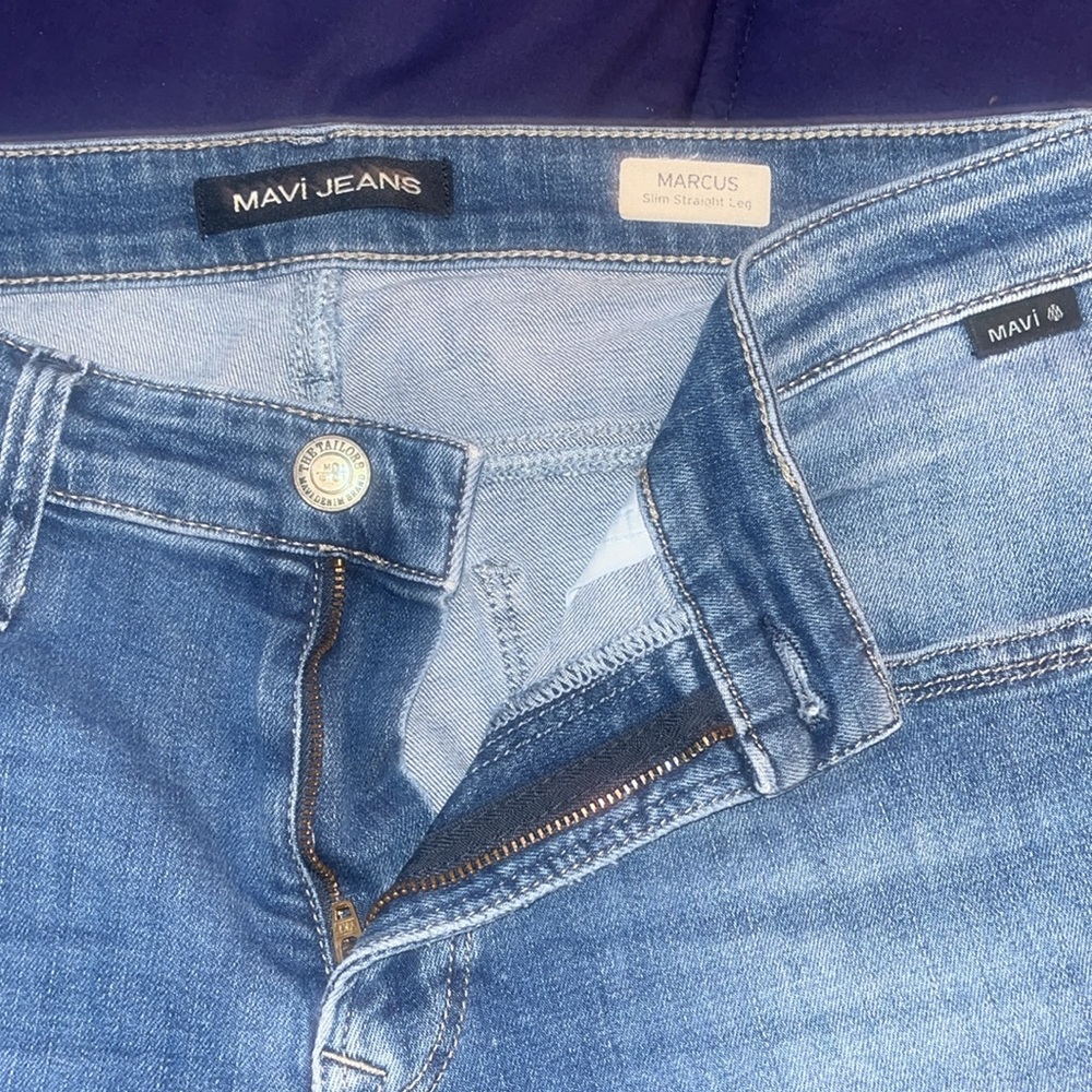 Mavi Mens slim straight Jeans 32/30 - Picture 2 of 5
